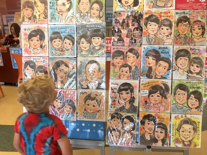 image - odaiba caricatures 700