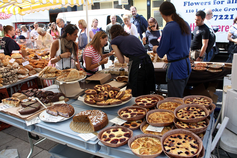 image - portobello market cakes and bread by shadowgate