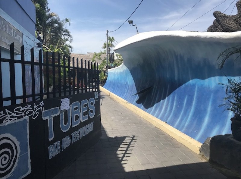image - tubes restaurant entrance by Steve mavin