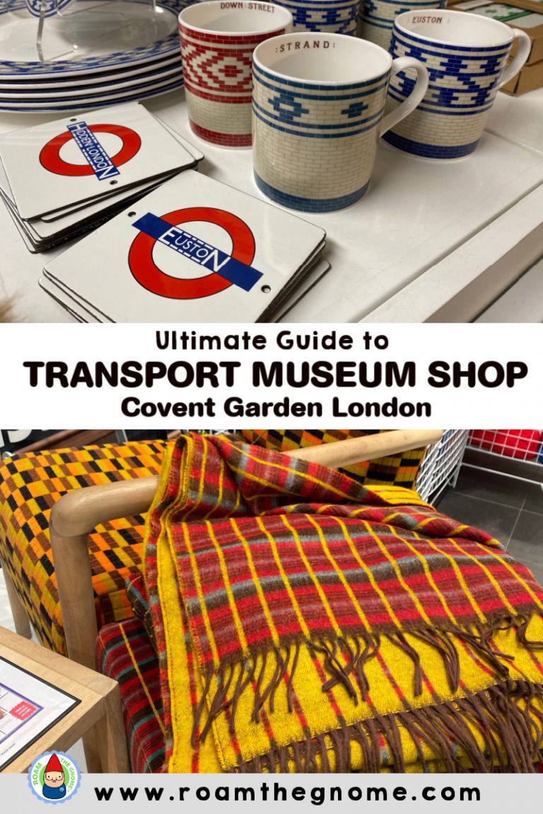 LONDON TRANSPORT MUSEUM SHOP WHAT TO BUY GUIDE