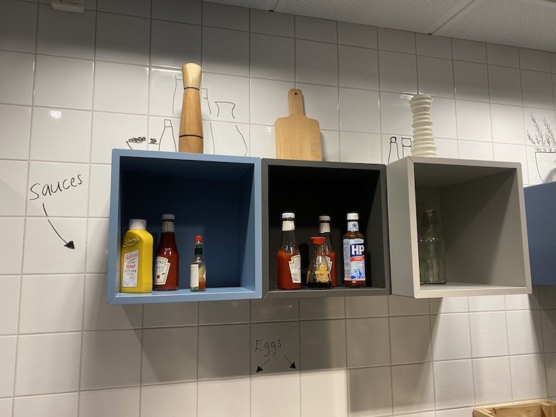 image - ikea hotel breakfast sauces