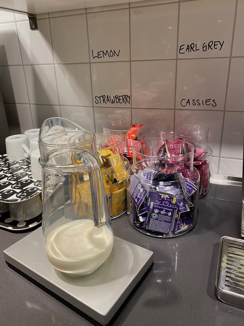 image - ikea hotel breakfast tea choices