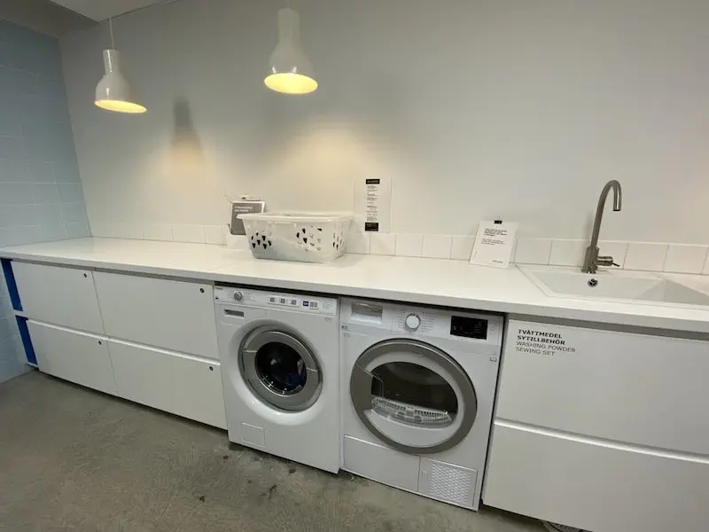image - ikea hotel laundry room washer