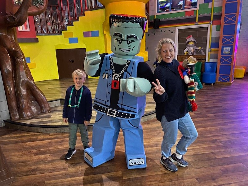 image - lego hotel windsor with lego frankenstein