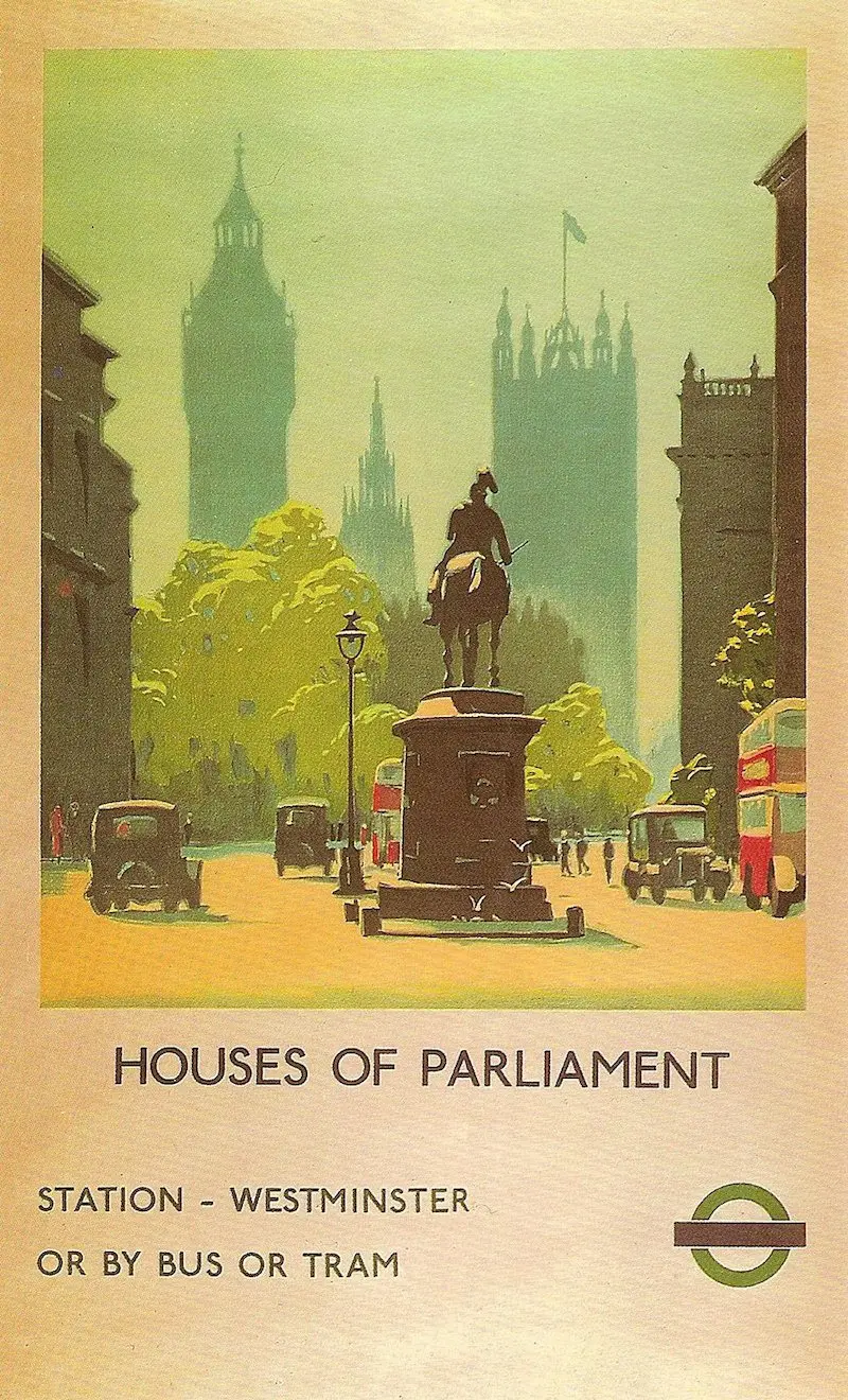 image - london transport museum poster by leonard bently 8725770100
