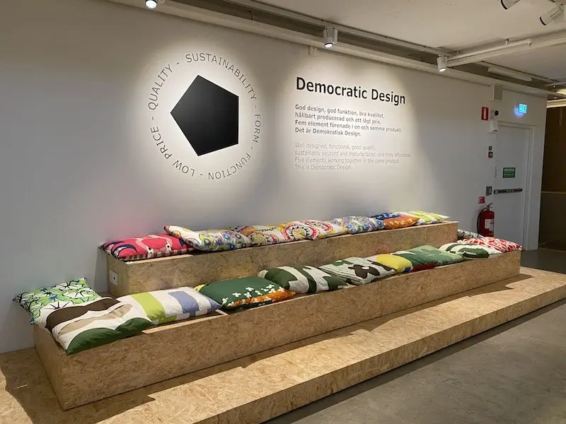 image - democratic design at ikea museum sweden