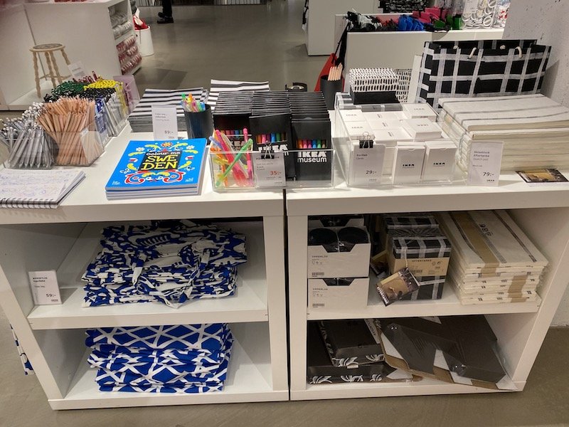 image - ikea museum shop stationery