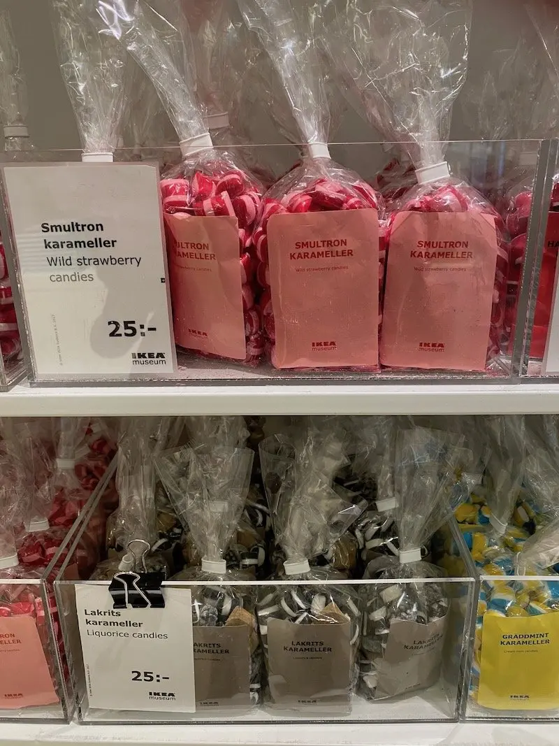 image - ikea museum shop swedish candies