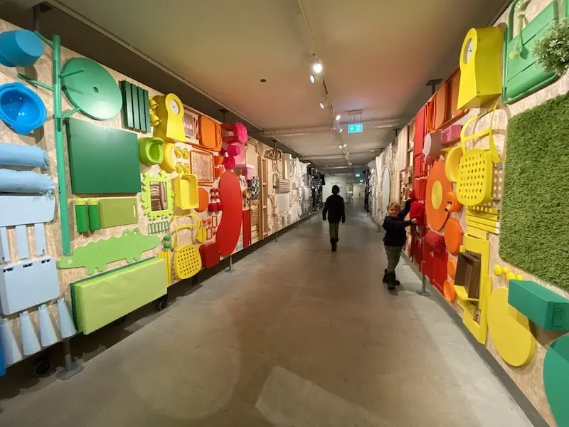 image - ikea museum sweden introductory wall