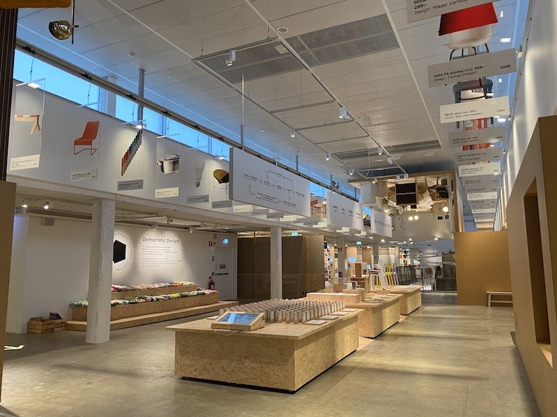 image - ikea museum sweden layout