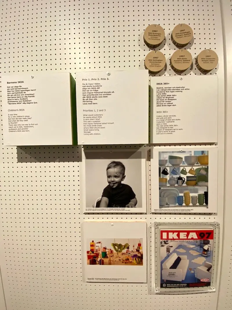 image - ikea museum wall exhibit