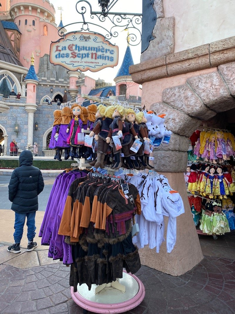 image - LA CHAUMIERE DES SEPT NAIN disneyland paris shop sign