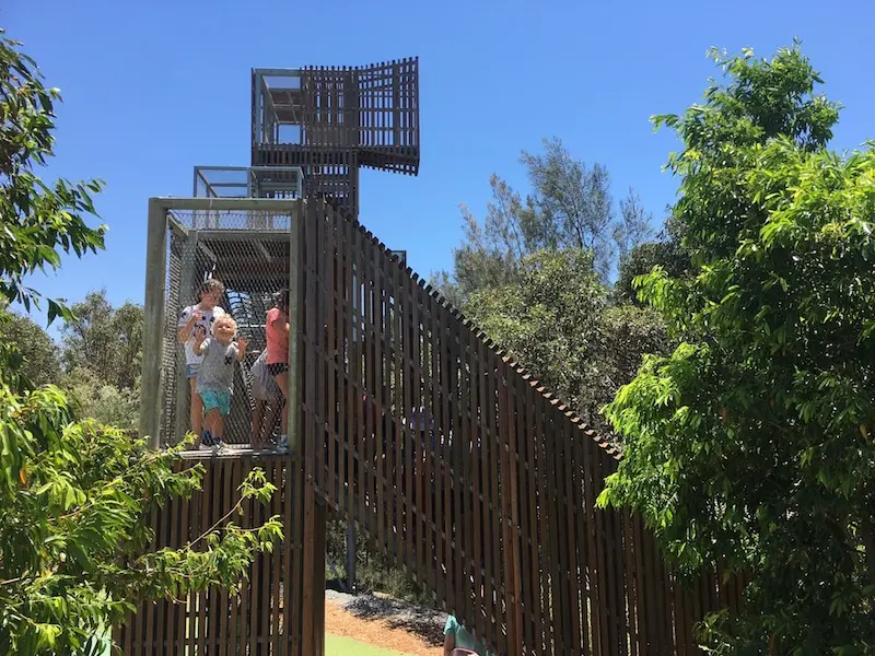 blaxland riverside park playground fort 