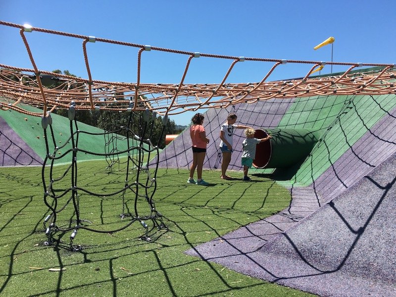 blaxland riverside park climbing nets 