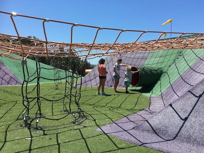 blaxland riverside park climbing nets 