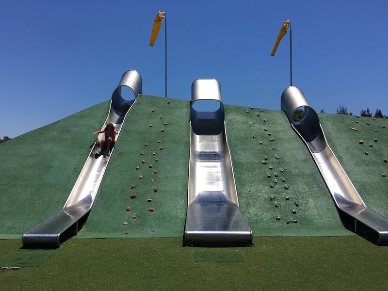 blaxland riverside park slide boulders