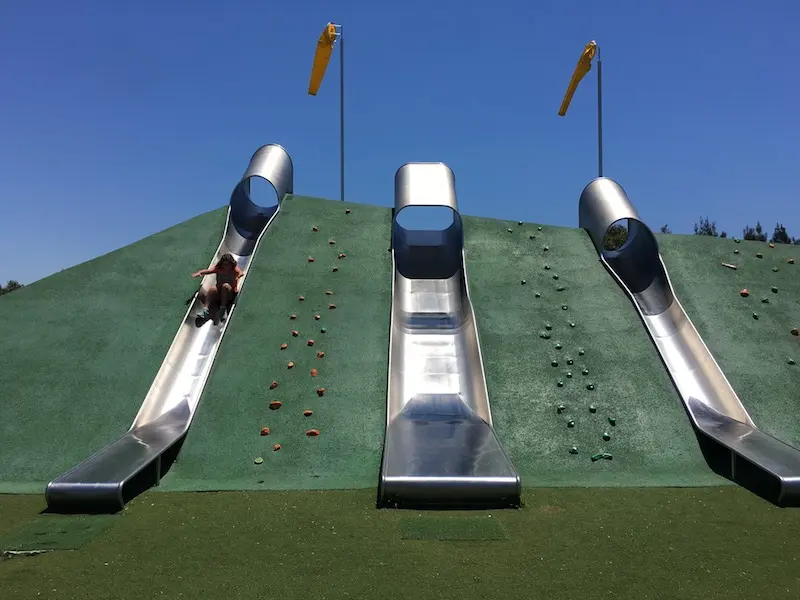blaxland riverside park slide boulders