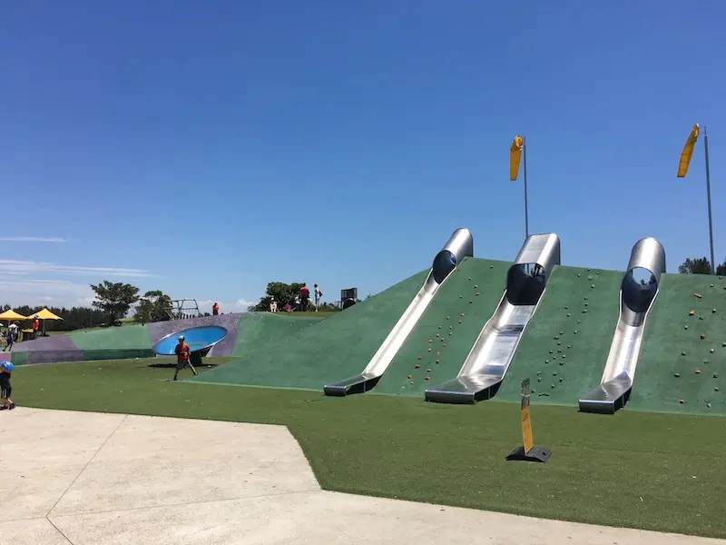blaxland riverside park tunnel slides