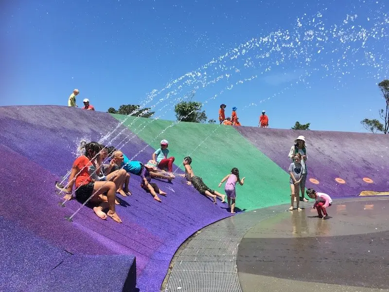 image - blaxland riverside park playground spray