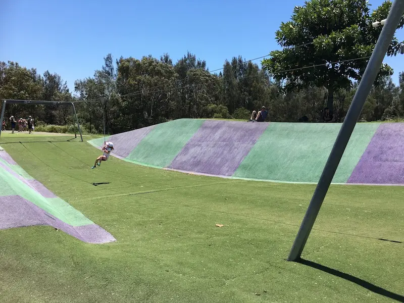 blaxland riverside park zipline