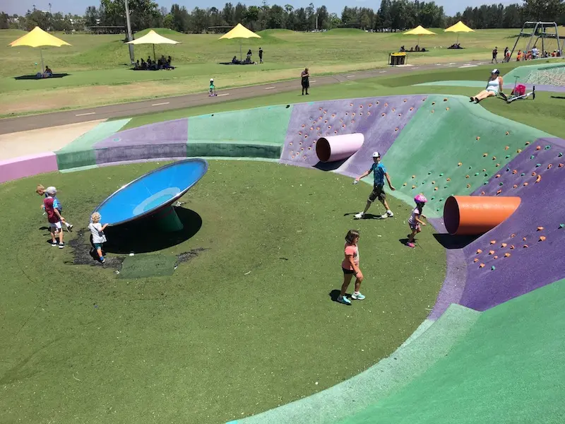 blaxland riverside park spinning disk