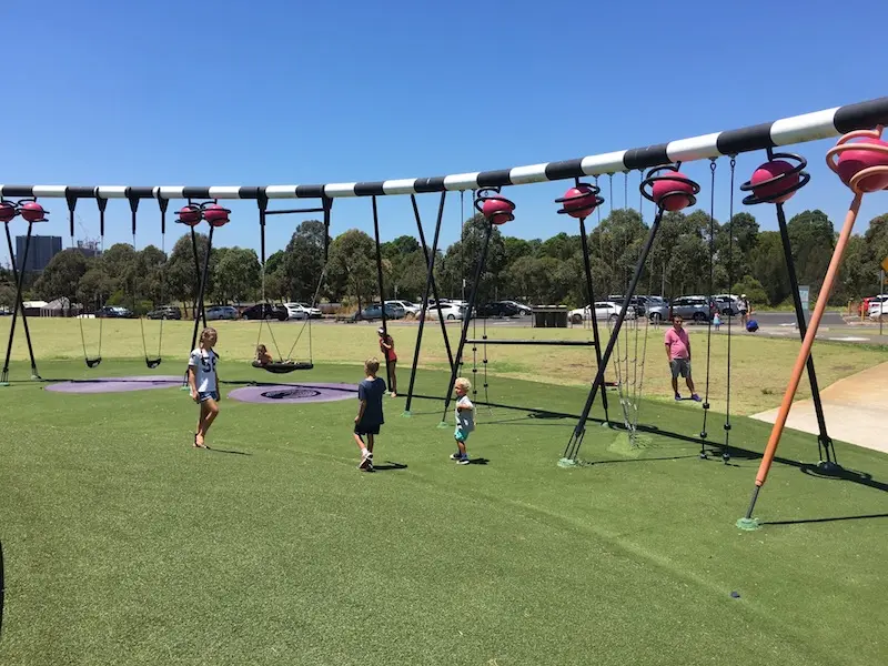 blaxland riverside park swings