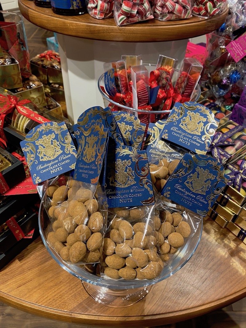 image - buckingham palace gift shop chocolate nuts