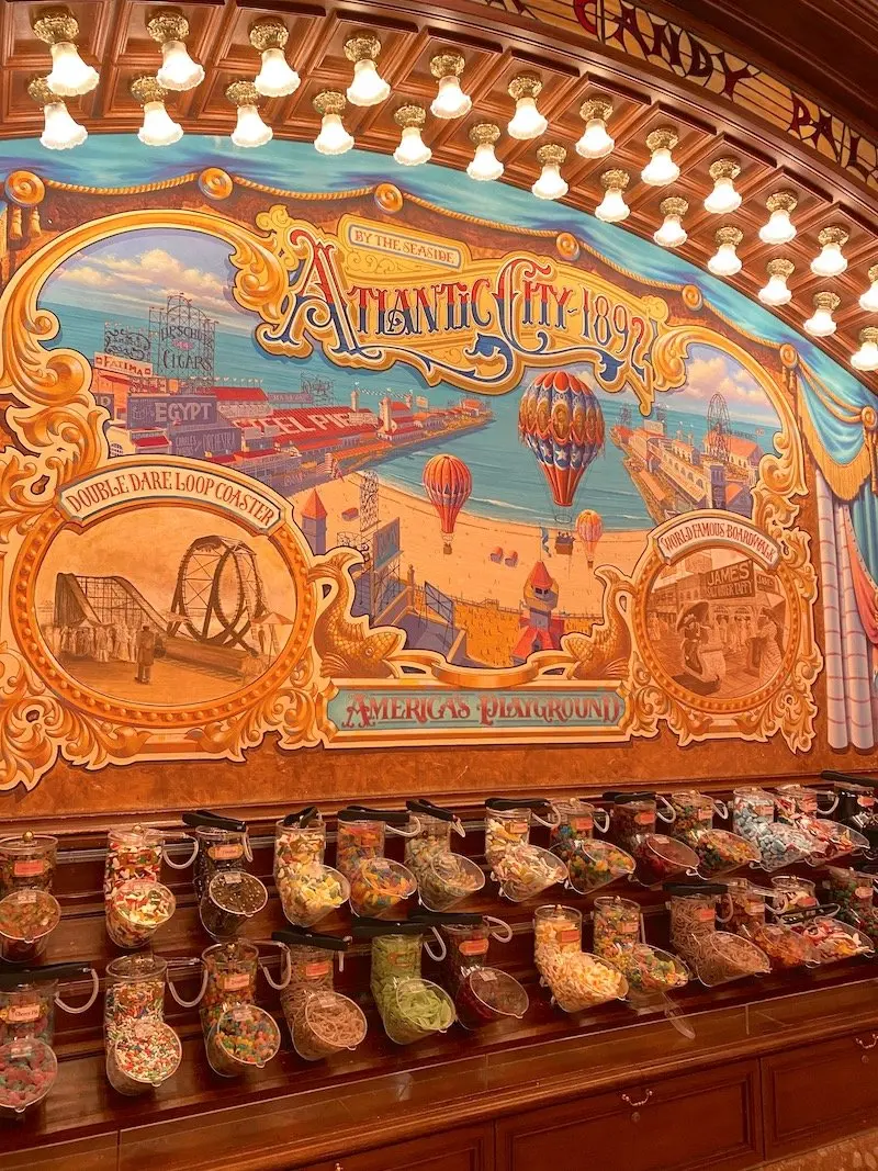 image - boardwalk candy palace disneyland paris candy selection