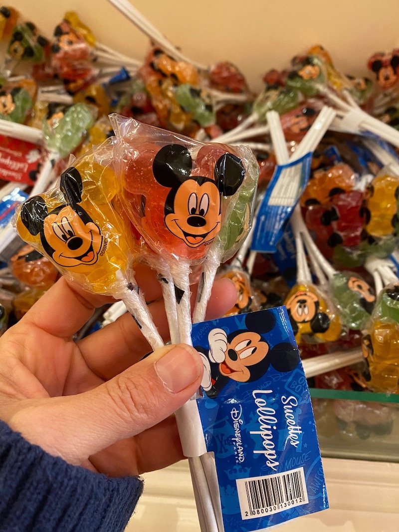 image - disneyland paris mickey lollipops pack