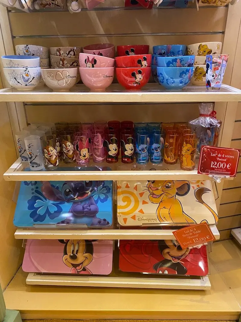 image - disney bowls and trays