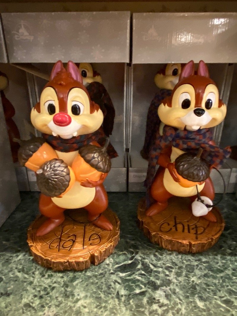 image - disneyland paris chip and dale figurine