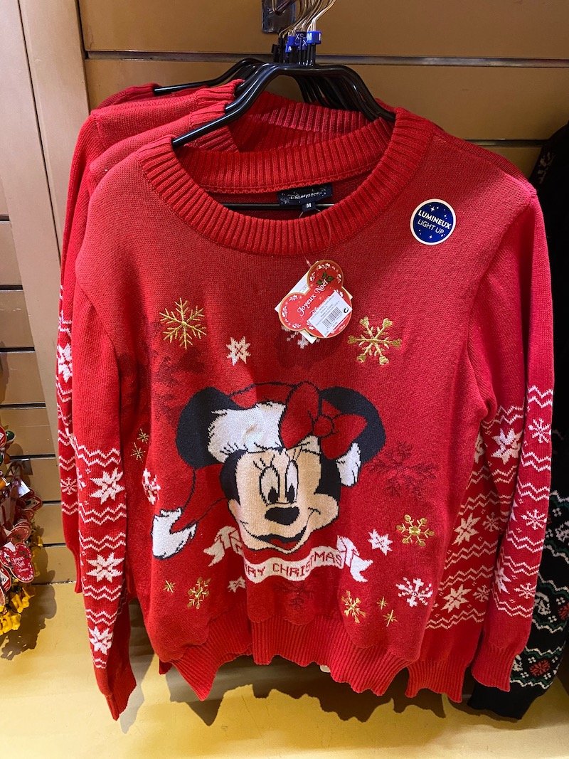 image - disneyland paris christmas jumpers