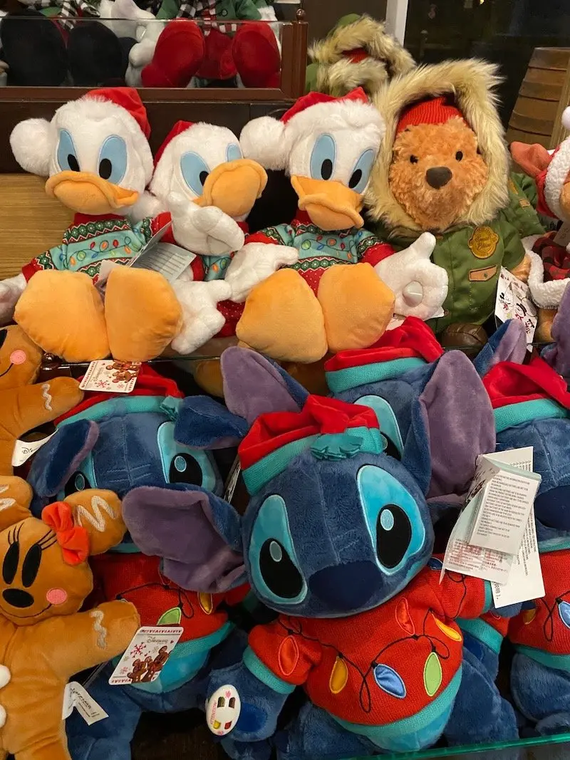 image - disneyland paris christmas plush toys