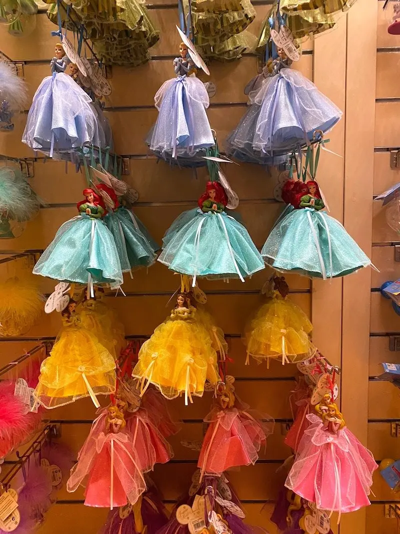 image - disneyland paris disney princess christmas ornaments