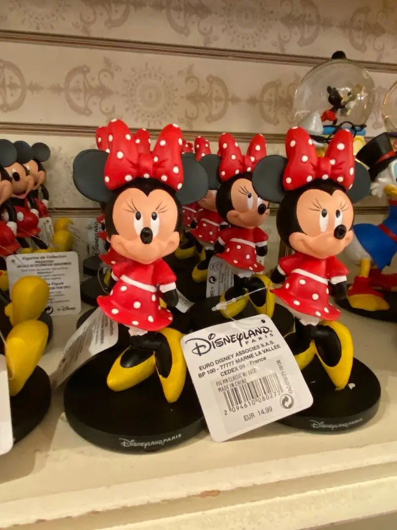 image - disneyland paris minnie mouse figurines