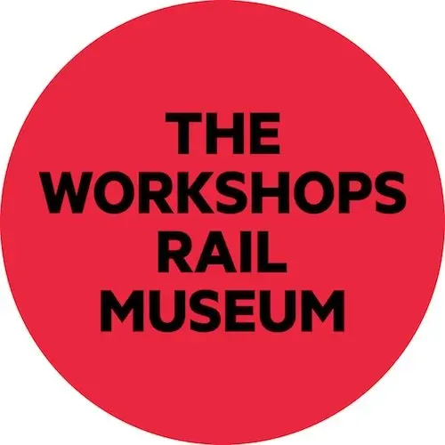 image - the workshops rail museum logo