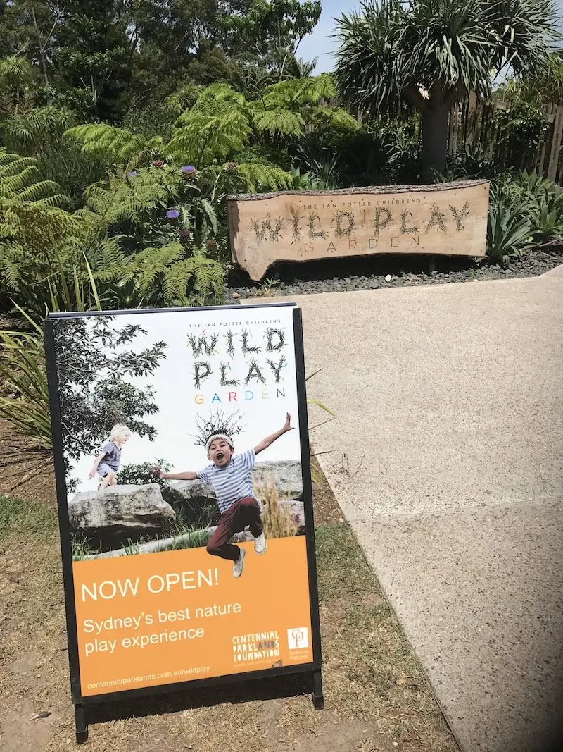 image - wild play centennial park sign
