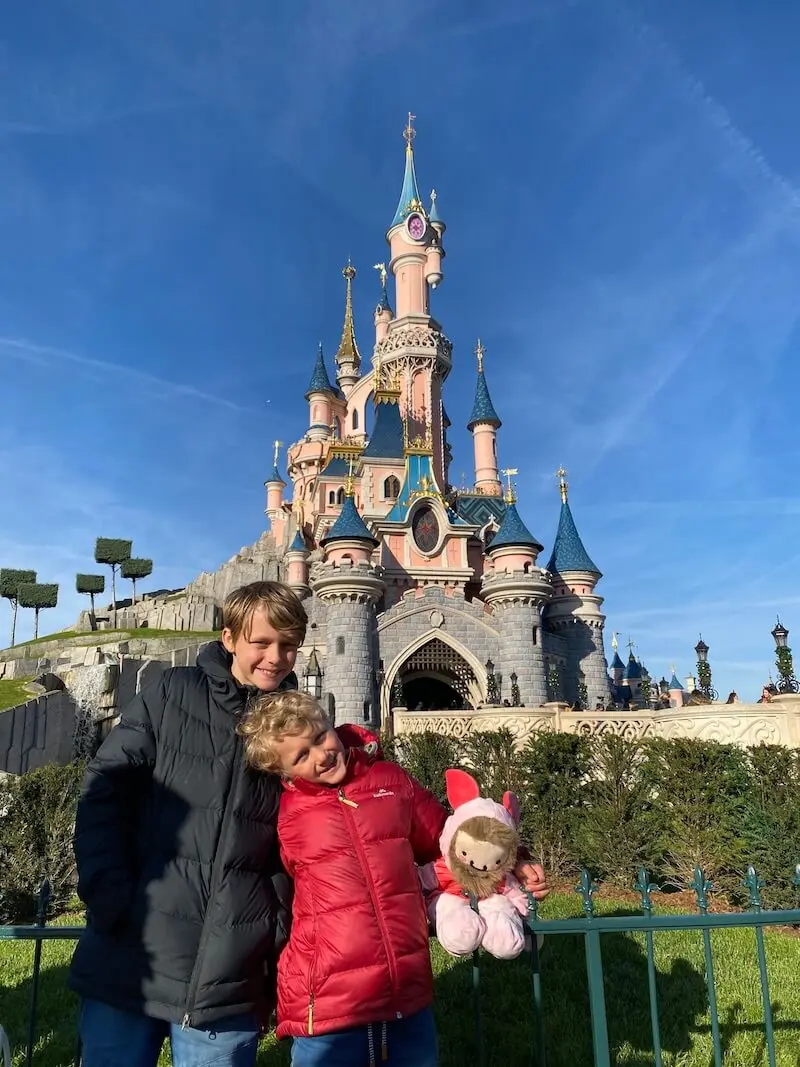 image - ned and jack at disneyland paris