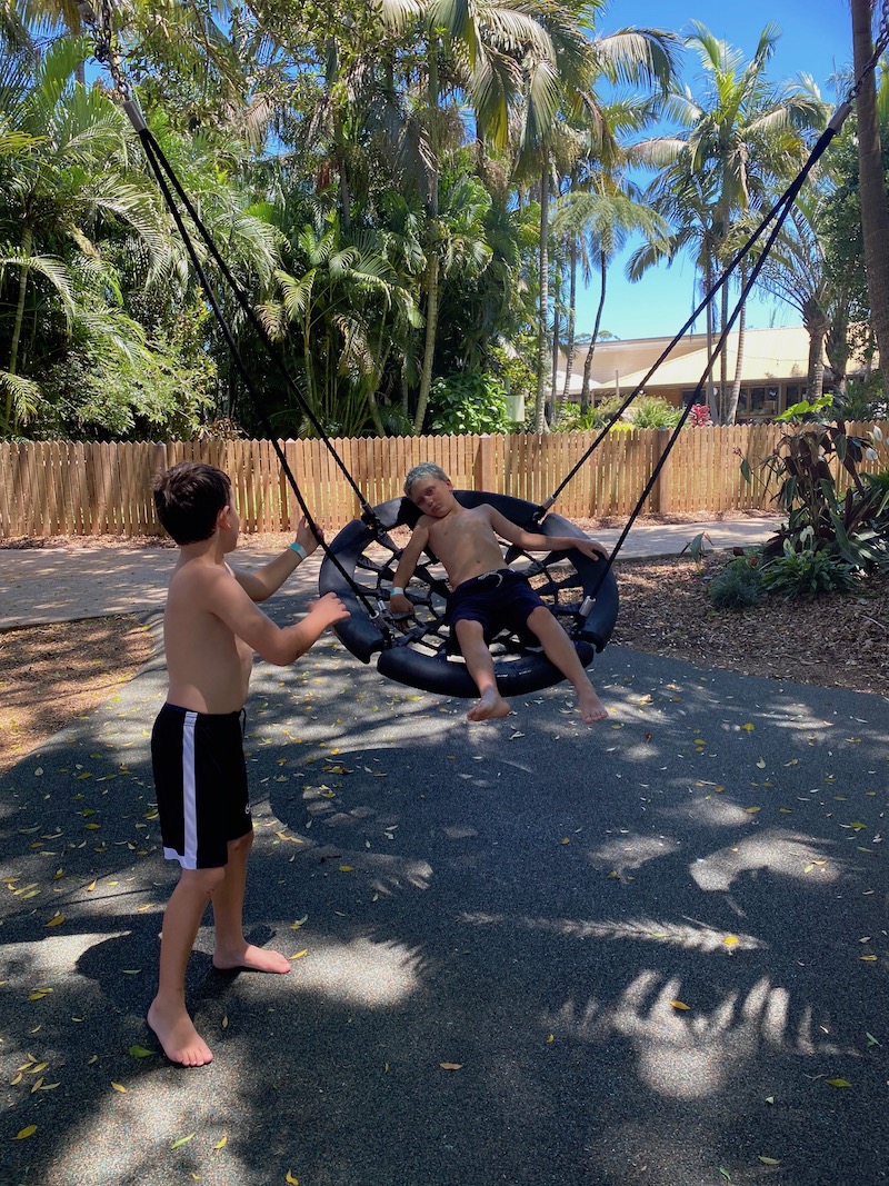 image - summerland house farm nest swing