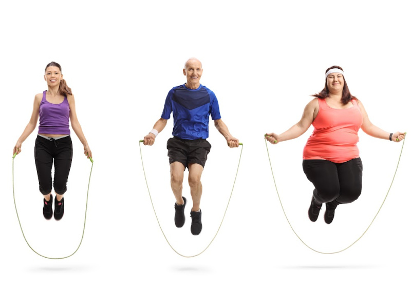 image - trampoline skipping PM istock