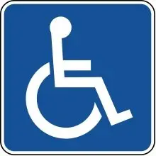 image - wheelchair symbol