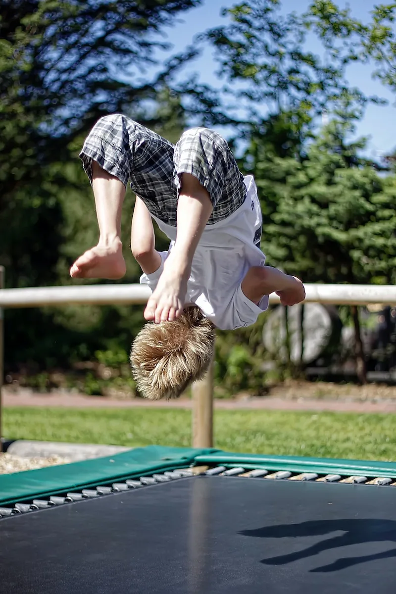 image - trampoline tricks for one person by martin-magnemyr