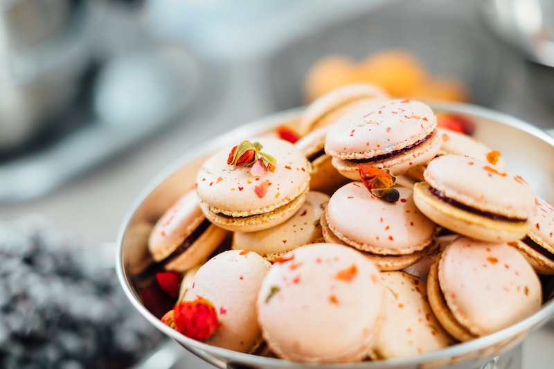 image - flower macarons by karlis-dambrans