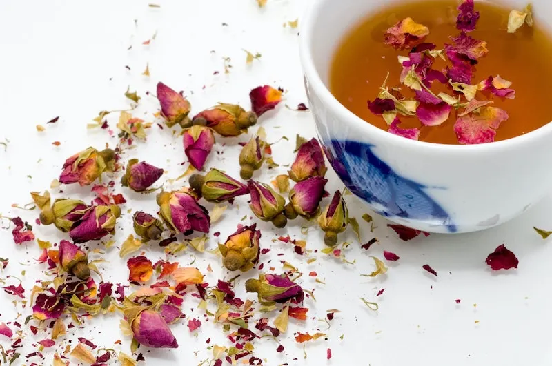image - rose petal tea by marco-secchi-u