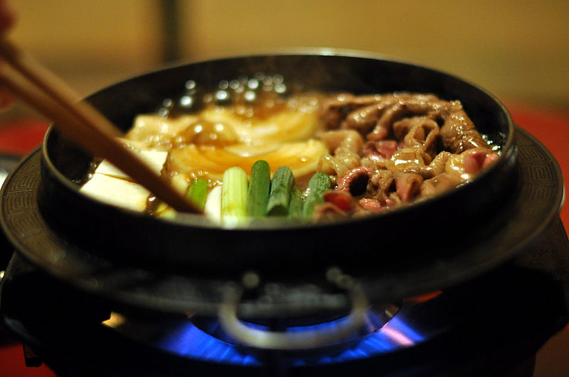 image - Sukiyaki hot pot wikipedia