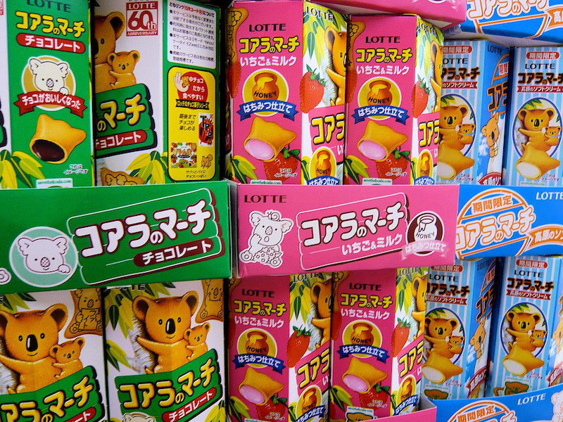 image - japanese chocolate koala biscuits 800
