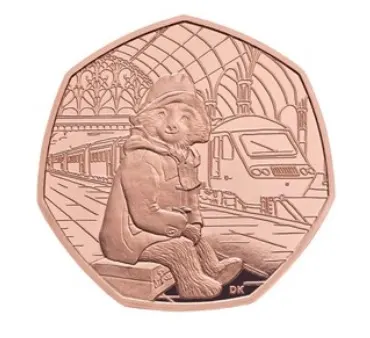 image - paddington bear 50p coins