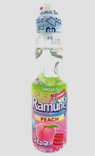 image - ramune peach soda