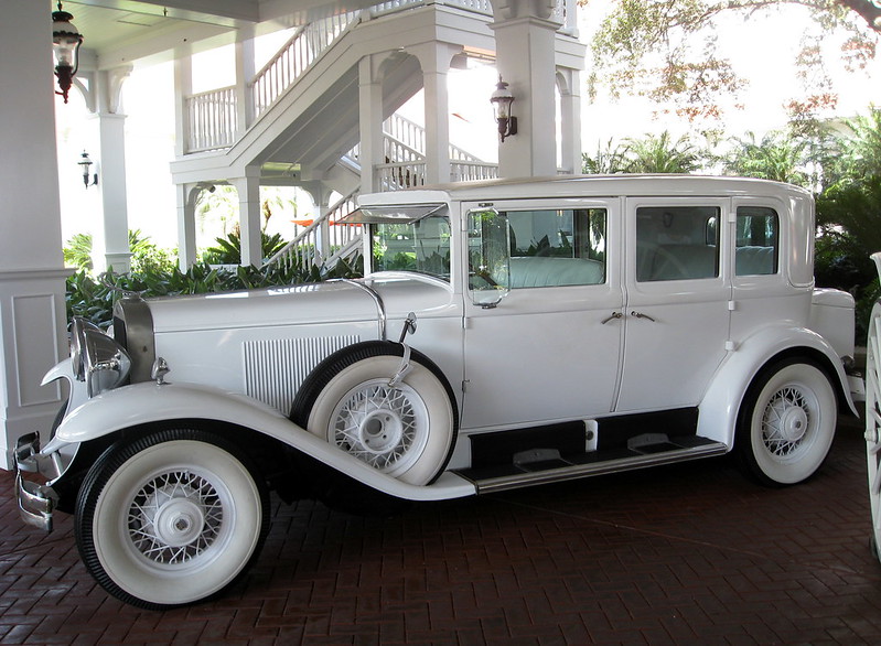 image - classic car at disney's grand floridian resort & spa by jared