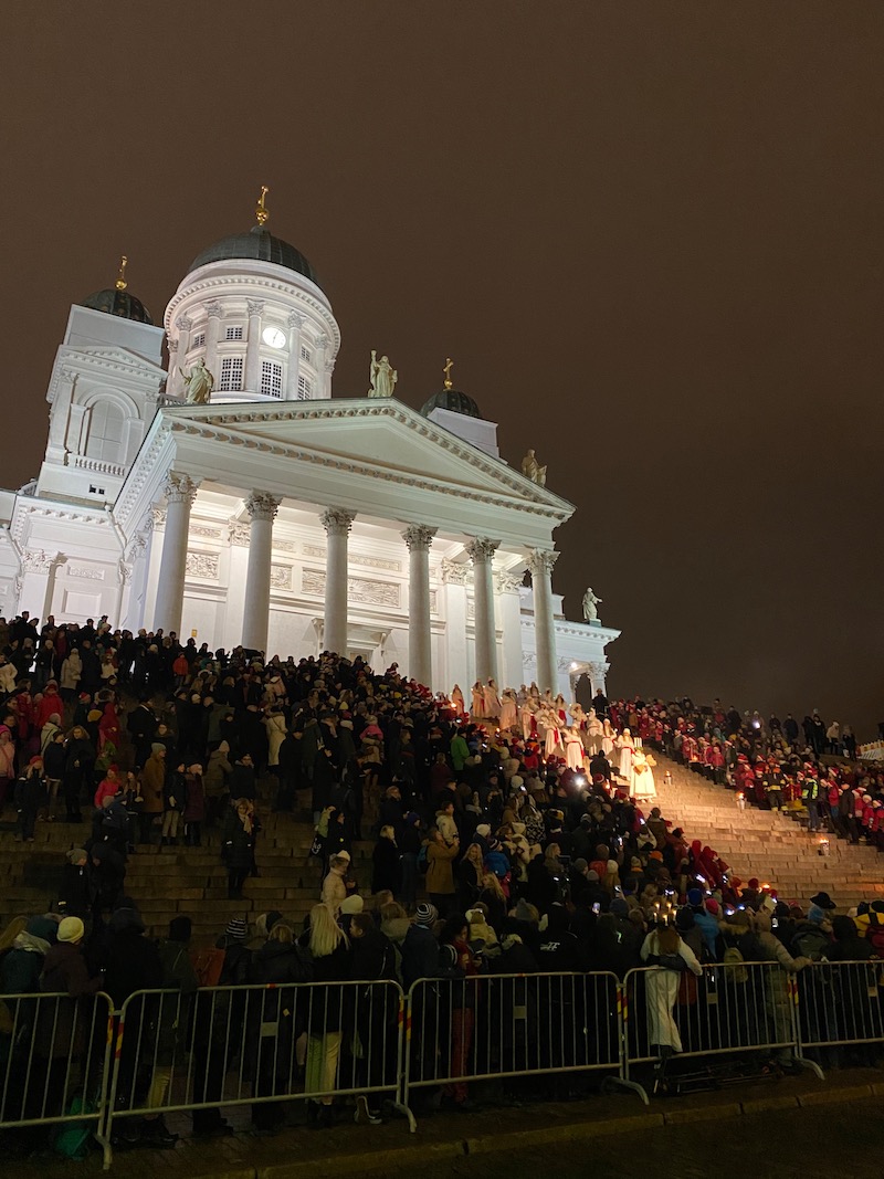 image - santa lucia parade helsinki